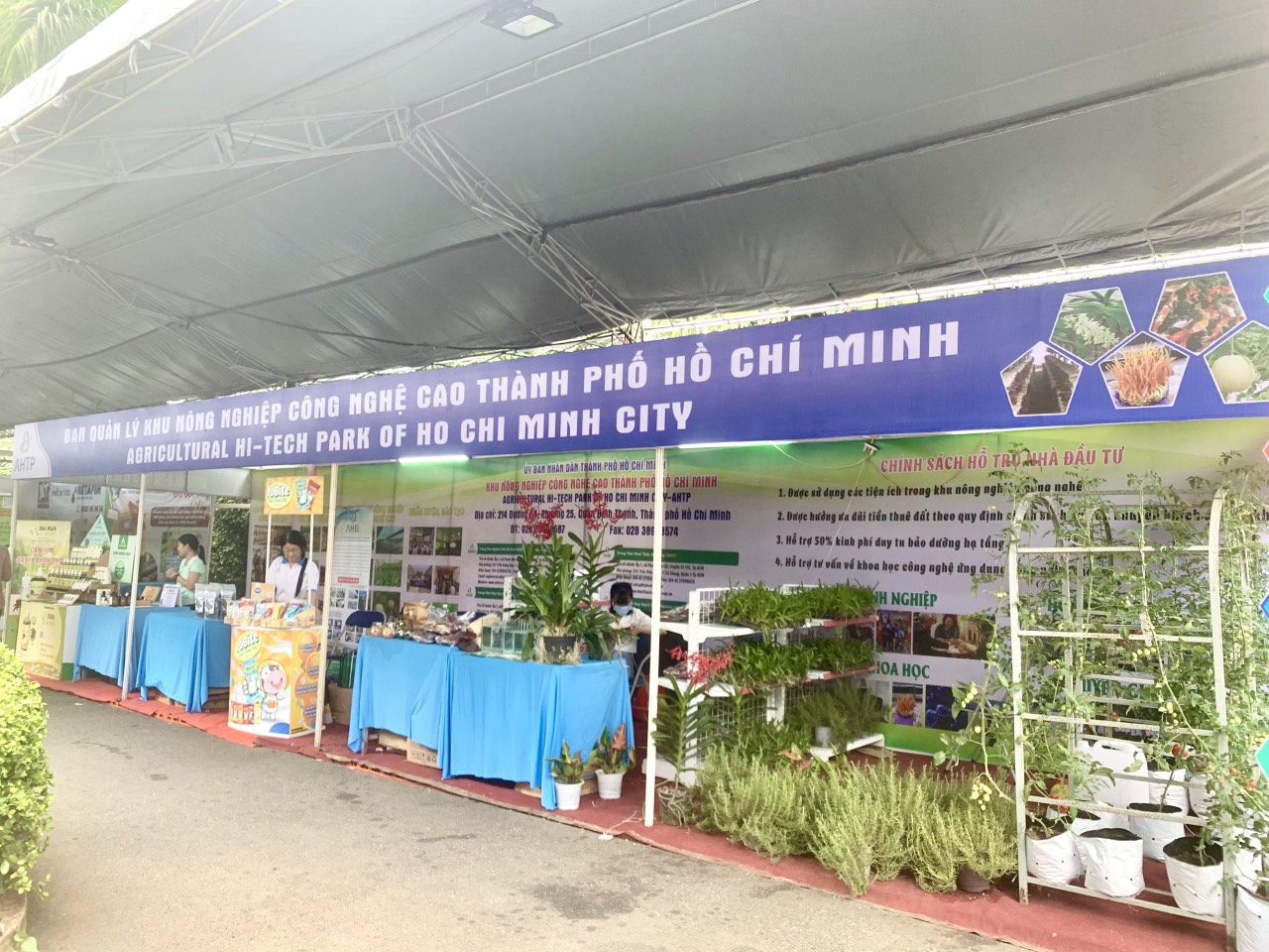 Tham gia Hội chợ - Triển lãm Giống, Nông nghiệp Công nghệ cao Thành phố Hồ Chí Minh, lần thứ IX - năm 2023